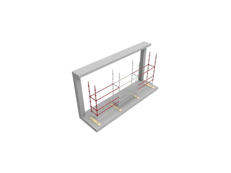 Carrierlift Flanşlı Cephe İskelesi