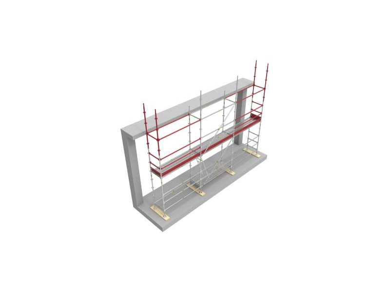 Carrierlift Flanşlı İskele Ölçüleri