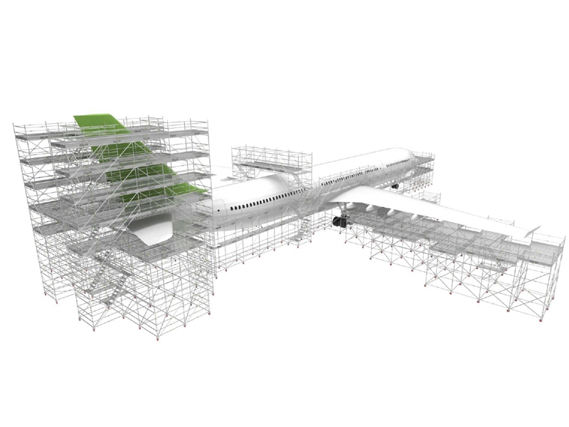 Carrier Lift Flanşlı İskele Sistemleri