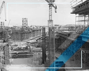 Exterior facade and formwork scaffolding systems