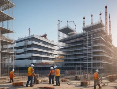 Leave your fear of heights behind and work safety with automatic scaffolds