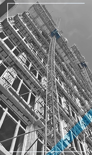 Mast climbing work platforms